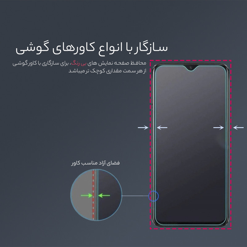 محافظ صفحه نمایش وایلی نایس مدل Pergas مناسب برای گوشی موبایل شیائومی Redmi Note 7 Pro