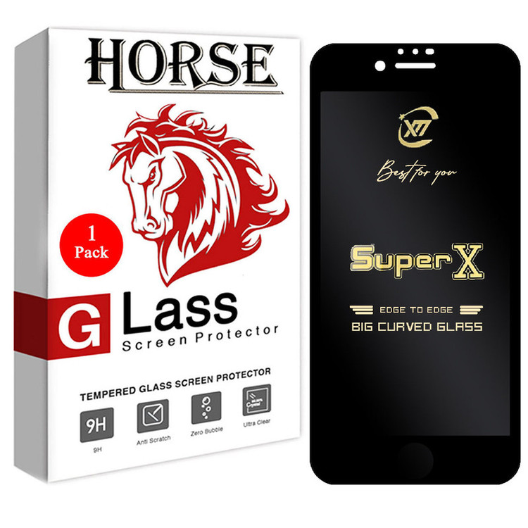 محافظ صفحه نمایش هورس مدل SUPERX مناسب برای گوشی موبایل اپل iPhone 7