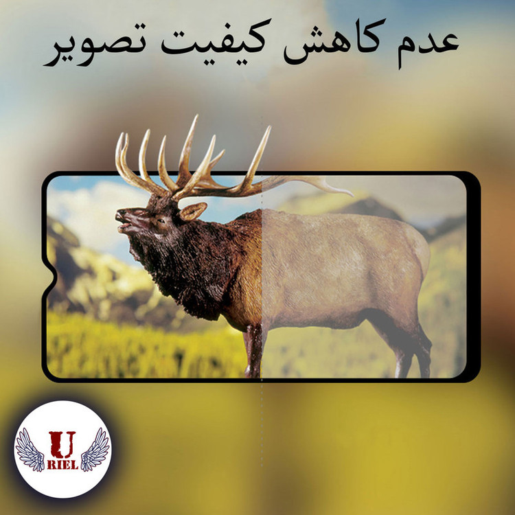 محافظ صفحه نمایش سرامیکی مات یوریل مدل UCM مناسب برای گوشی موبایل سامسونگ Galaxy M12