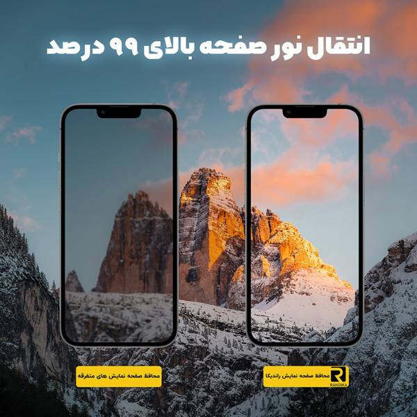 محافظ صفحه نمایش راندیکا مدل RKnewpkg مناسب برای گوشی موبایل شیائومی Redmi a3