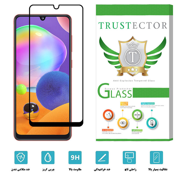 محافظ صفحه نمایش سرامیکی تراستکتور مدل CRM مناسب برای گوشی موبایل سامسونگ Galaxy A31