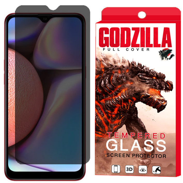 محافظ صفحه نمایش حریم شخصی گودزیلا مدل GGPS مناسب برای گوشی موبایل سامسونگ Galaxy A10s