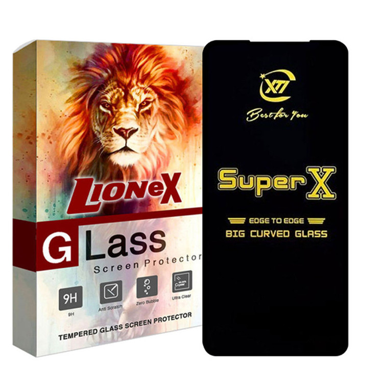 محافظ صفحه نمایش لایونکس مدل SUPERGOLDL مناسب برای گوشی موبایل ریلمی 7 5G