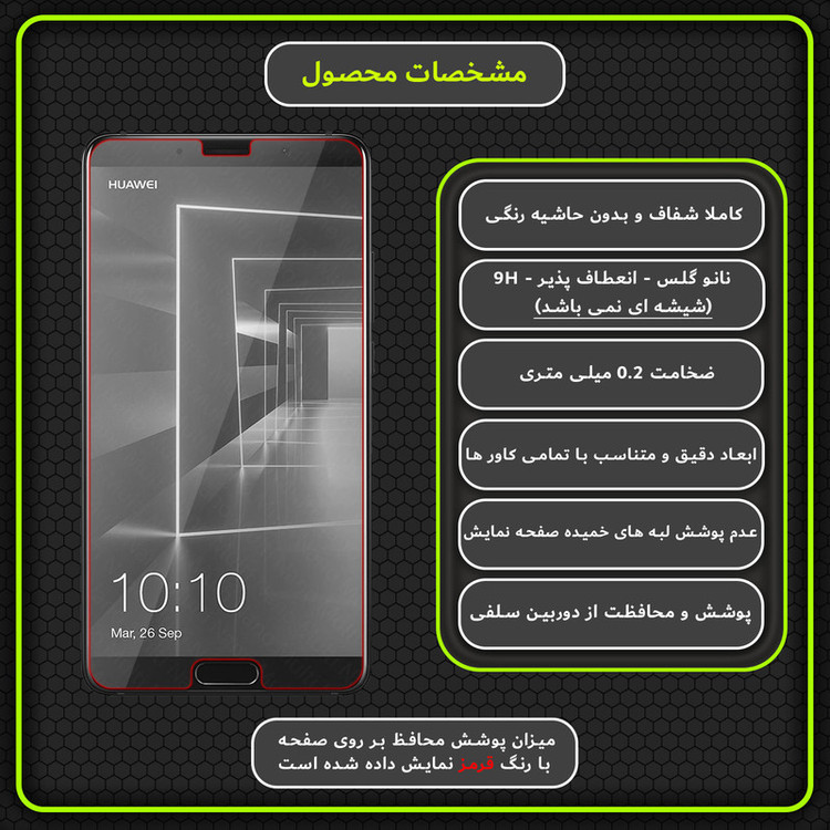 محافظ صفحه نمایش مولتی نانو مدل X-S1N مناسب برای گوشی موبایل هوآوی Mate 10