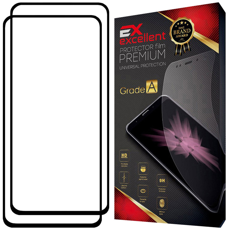 محافظ صفحه نمایش سرامیکی ایکس اکسلنت مدل گلس CRM-B مناسب برای گوشی موبایل شیائومی Redmi 10 Prime 2022 بسته دو عددی