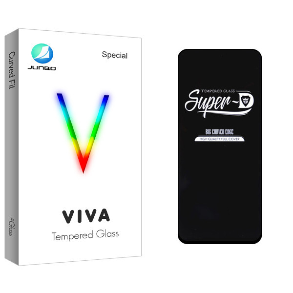 محافظ صفحه نمایش جانبو مدل Viva Glass Super-D مناسب برای گوشی موبایل اپل iPhone 13 \ 13 pro