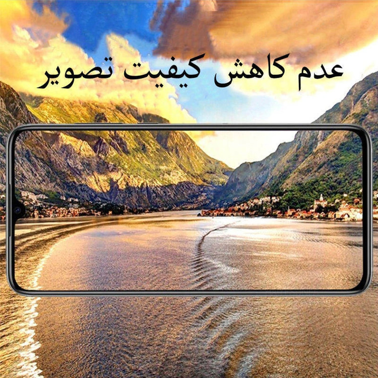 محافظ صفحه نمایش شیشه ای بوک مدل Titan Shield مناسب برای گوشی موبایل سامسونگ Galaxy A8 Plus 2018 بسته دو عددی