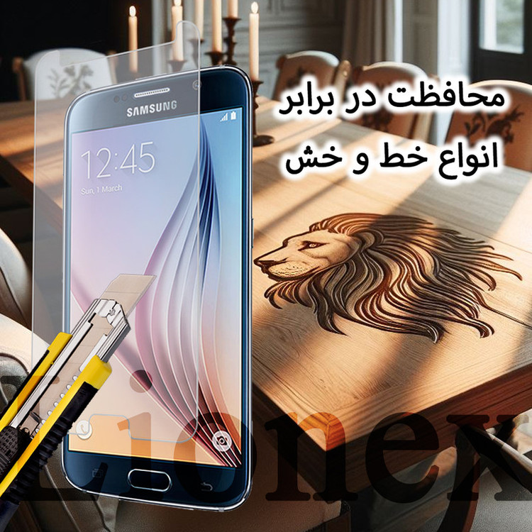 محافظ صفحه نمایش لایونکس مدل SIML20 مناسب برای گوشی موبایل شیائومی Redmi Note 12 Pro 4G / Note 12 Pro 5G / Note 12 Pro Plus / Poco X5 Pro / رد تون Red tone L10 / V10 / اچ ام دی HMD Pulse Plus