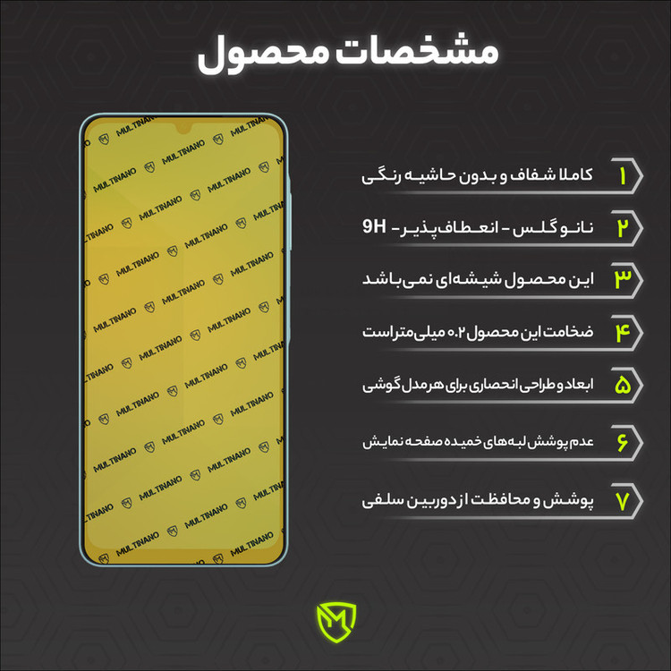 محافظ صفحه نمایش مولتی نانو مدل X-S1N مناسب برای گوشی موبایل سامسونگ Galaxy A06
