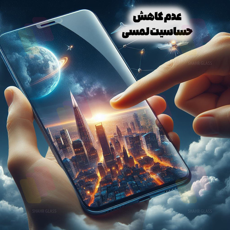 محافظ صفحه نمایش شهر گلس مدل FULSLSH مناسب برای گوشی موبایل سامسونگ Galaxy S10 Lite