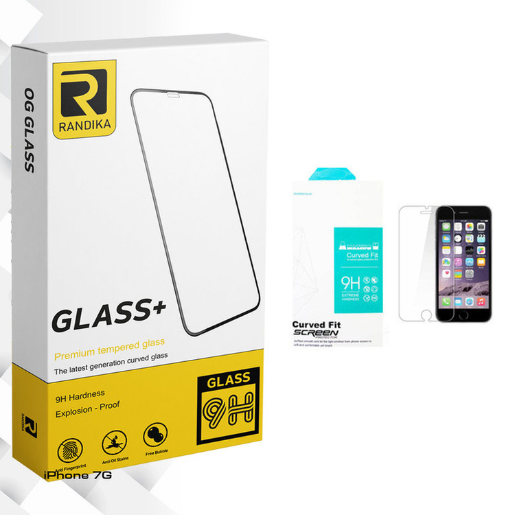 محافظ صفحه نمایش شیشه ای راندیکا مدل GLD مناسب برای گوشی موبایل اپل iphone 7