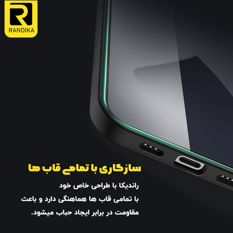 محافظ صفحه نمایش شیشه ای راندیکا مدل Randika Glass MIX مناسب برای گوشی موبایل شیائومی Redmi Note 11 Pro Global