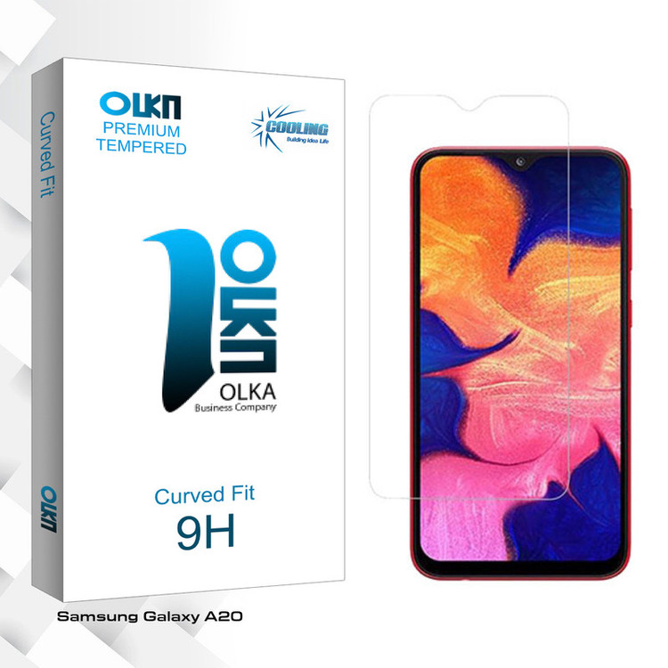 محافظ صفحه نمایش کولینگ مدل Olka glass مناسب برای گوشی موبایل سامسونگ Galaxy A20