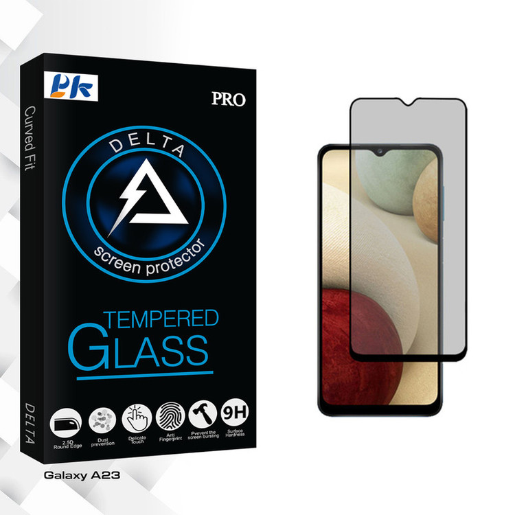محافظ صفحه نمایش سرامیکی مات پی کی مدل Delta Glass NEW مناسب برای گوشی موبایل سامسونگ Galaxy A23