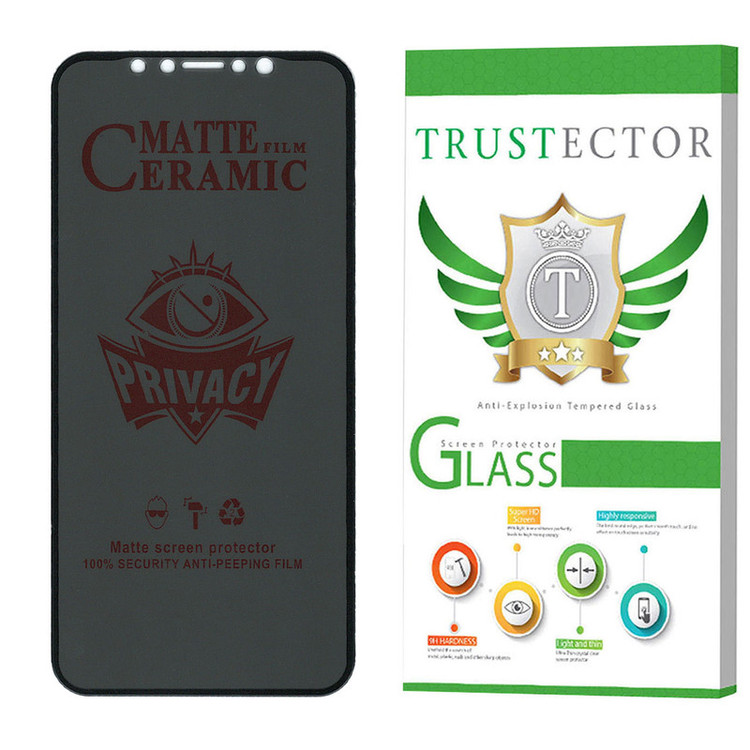 محافظ صفحه نمایش سرامیکی حریم شخصی تراستکتور مدل PRCTA مناسب برای گوشی موبایل اپل iPhone 11 Pro