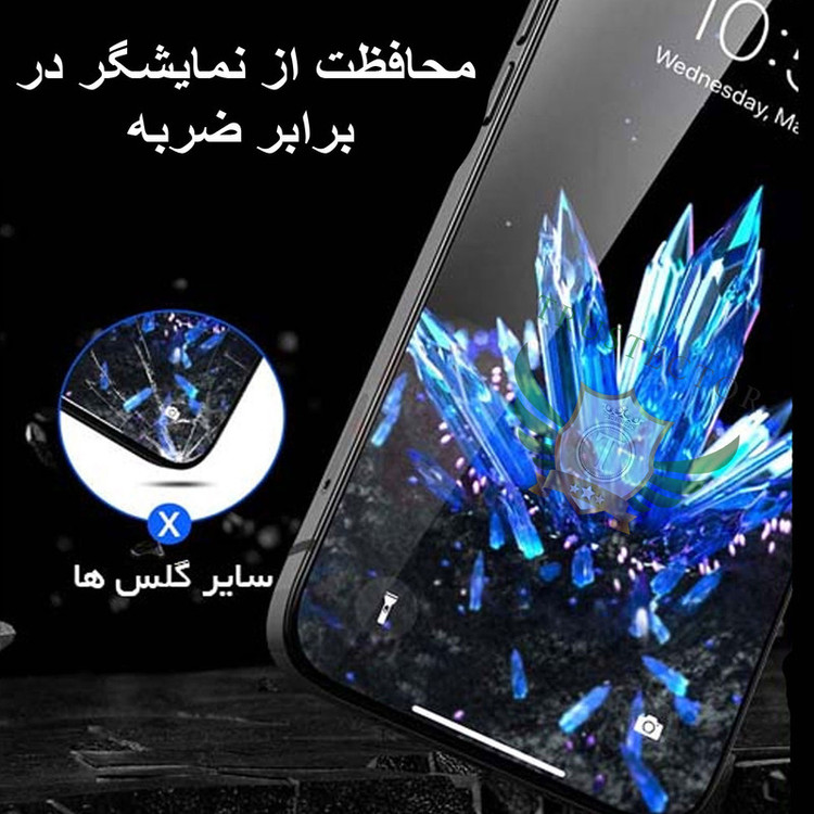 محافظ صفحه نمایش سرامیکی حریم شخصی تراستکتور مدل PRCTA مناسب برای گوشی موبایل اپل iPhone 11 Pro