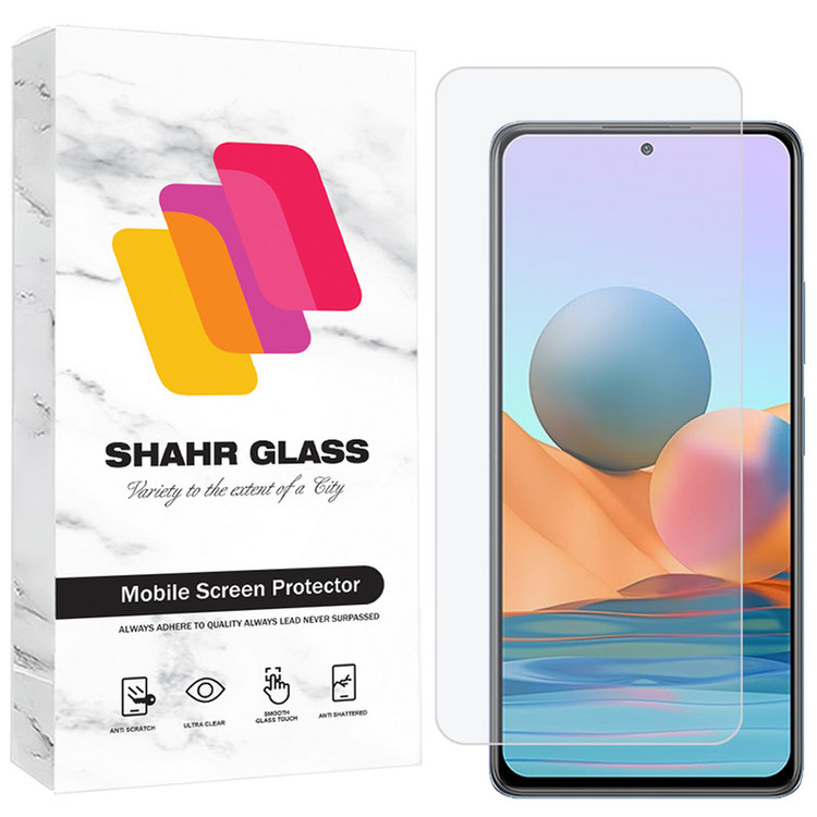 محافظ صفحه نمایش شهر گلس مدل SIM20 مناسب برای گوشی موبایل ریلمی Realme 12 Plus / شیائومی Redmi Note 10 Pro